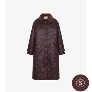 House of Sunny Cosmo Overcoat Brown Jacket BNWT